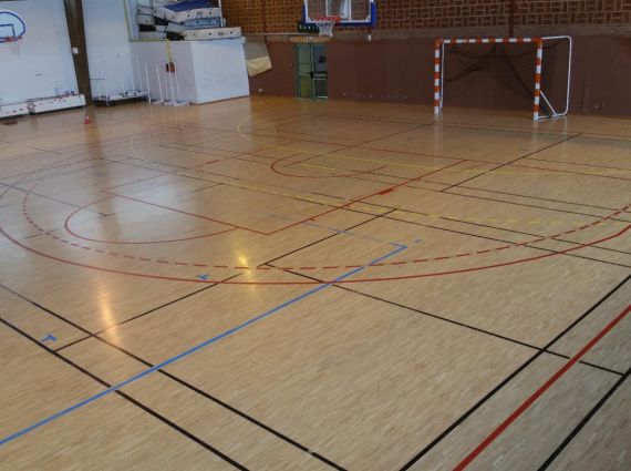 Terrain de handball